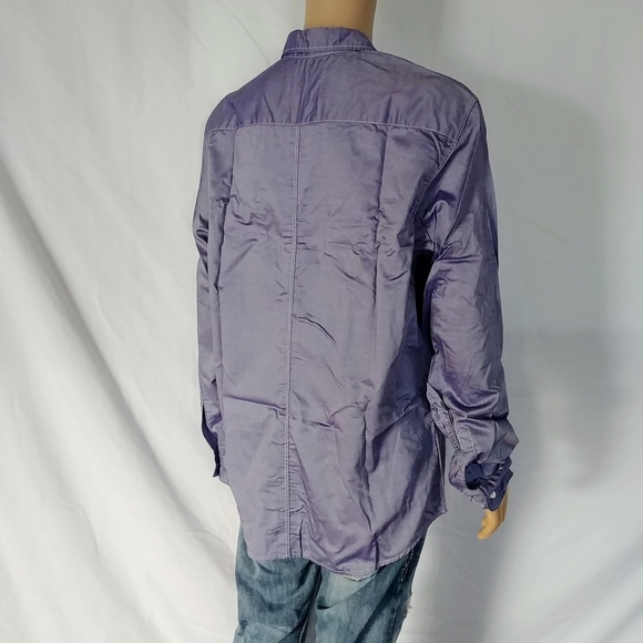 Frank & Eileen Gavin Blue Button Down Shirt - Picture 4 of 8